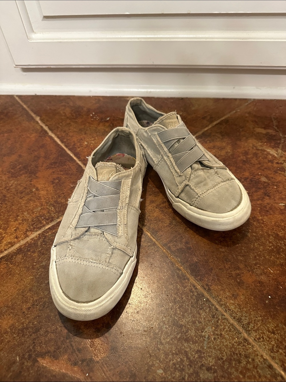 Blowfish Slip-On Sneakers in Light Gray